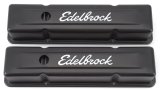 Edelbrock Valve Cover Signature Series Chevrolet 1959-1986 262-400 CI V8 Tall Black thumbnail 4