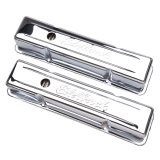 Edelbrock Valve Cover Signature Series Chevrolet 1959-1986 262-400 CI V8 Tall Chrome thumbnail 7