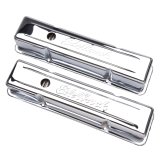 Edelbrock Valve Cover Signature Series Chevrolet 1959-1986 262-400 CI V8 Tall Chrome thumbnail 8