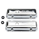 Edelbrock Valve Cover Signature Series Buick 1977 and Later 3 8L and 4 1L V6 Chrome thumbnail 2