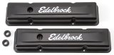Edelbrock Valve Cover Signature Series Chevrolet 1959-1986 262-400 CI V8 Low Black thumbnail 4