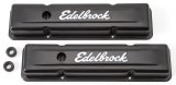 Edelbrock Valve Cover Signature Series Chevrolet 1959-1986 262-400 CI V8 Low Black thumbnail 5