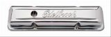 Edelbrock Valve Cover Signature Series Chevrolet 1959-1986 262-400 CI V8 Low Chrome thumbnail 2