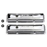 Edelbrock Valve Cover Signature Series Chevrolet 1959-1986 262-400 CI V8 Low Chrome thumbnail 5