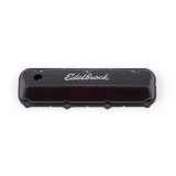 Edelbrock Valve Cover Signature Series Chrysler 1965-1991 318-340-360 CI V8 Black thumbnail 1