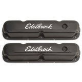 Edelbrock Valve Cover Signature Series Chrysler 1965-1991 318-340-360 CI V8 Black thumbnail 2