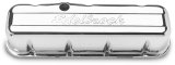 Edelbrock Valve Cover Signature Series Chevrolet 1965 and Later 396-502 V8 Chrome thumbnail 3