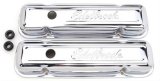 Edelbrock Valve Cover Signature Series Pontiac 1962-1979 301-455 CI V8 Low Chrome thumbnail 1