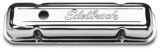 Edelbrock Valve Cover Signature Series Pontiac 1962-1979 301-455 CI V8 Low Chrome thumbnail 2