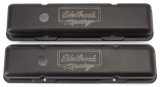 Edelbrock Valve Cover Victor Series Chevrolet 1959-1986 262-400 CI V8 Low Black thumbnail 3