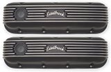 Edelbrock Valve Cover Classic Series Chevrolet 1965 and Later 396-502 V8 Black thumbnail 4
