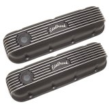 Edelbrock Valve Cover Classic Series Chevrolet 1965 and Later 396-502 V8 Black thumbnail 5