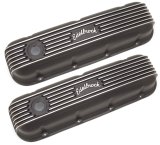 Edelbrock Valve Cover Classic Series Chevrolet 1965 and Later 396-502 V8 Black thumbnail 6