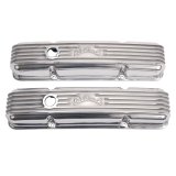 Edelbrock Valve Cover Classic Series Chevrolet 1959-1986 262-400 CI V8 Polshed thumbnail 1
