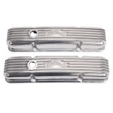 Edelbrock Valve Cover Classic Series Chevrolet 1959-1986 262-400 CI V8 Polshed thumbnail 2