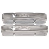 Edelbrock Valve Cover Classic Series Chevrolet 1959-1986 262-400 CI V8 Polshed thumbnail 2