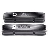 Edelbrock Valve Cover Classic Series Chevrolet 1959-1986 262-400 CI V8 Black thumbnail 2