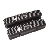 Edelbrock Valve Cover Classic Series Chevrolet 1959-1986 262-400 CI V8 Black thumbnail 1