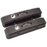 Edelbrock Valve Cover Classic Series Chevrolet 1959-1986 262-400 CI V8 Black thumbnail 5
