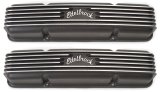 Edelbrock Valve Cover Classic Series Chevrolet 1959-1986 262-400 CI V8 Black thumbnail 3
