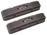 Edelbrock Valve Cover Classic Series Chevrolet 1959-1986 262-400 CI V8 Black thumbnail 6