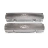 Edelbrock Valve Cover Classic Series Pontiac 1962-1979 301-455 CI V8 Polshed thumbnail 1