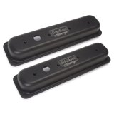 Edelbrock Valve Cover Victor Series Chevrolet 1987-1995 262-400 CI V8 Black thumbnail 5