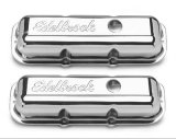 Edelbrock Valve Cover Signature Series Chevrolet 1982-1993 2 8L 60 V6 Chrome thumbnail 1