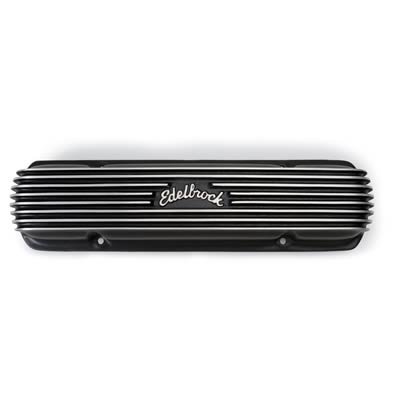 Edelbrock Valve Cover Classic Series Pontiac 1962-1979 301-455 CI V8 Black