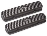 Edelbrock Valve Cover Classic Series Pontiac 1962-1979 301-455 CI V8 Black thumbnail 6