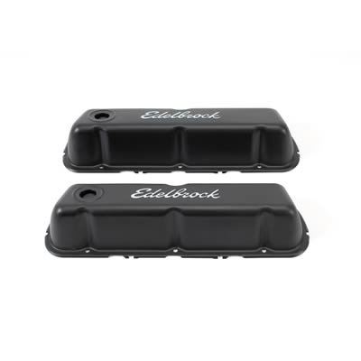 Edelbrock Valve Cover Signature Series Ford 260-289-302-351W CI V8 Black
