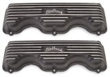 Edelbrock Valve Cover Classic Series Chevrolet W 348/409 CI V8 Black thumbnail 3