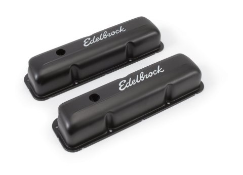Edelbrock Valve Cover Signature Series Ford 1958-1976 FE V8 Black