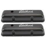 Edelbrock Valve Cover Signature Series Ford 1958-1976 FE V8 Black thumbnail 2