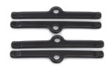 Edelbrock Vc Hold Down Tab Kit SBC 5In Long Steel Black Set of 4 thumbnail 1