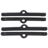 Edelbrock Vc Hold Down Tab Kit SBC 5In Long Steel Black Set of 4 thumbnail 2