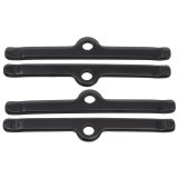 Edelbrock Vc Hold Down Tab Kit SBC 5In Long Steel Black Set of 4 thumbnail 3