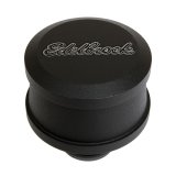 Edelbrock Billet Aluminum Breather w/ Black Powder Coat Finish thumbnail 2