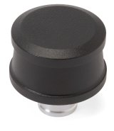 Edelbrock Billet Aluminum Breather w/ Black Powder Coat Finish thumbnail 3
