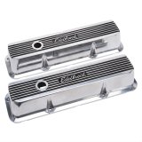 Edelbrock Valve Covers Elite II Ford FE 1958-76 Polished thumbnail 1