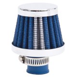 Edelbrock Valve Cover Breathers 9mm Inlet Blue/Chrome thumbnail 2