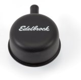 Edelbrock Round Cap w/ Nipple Black thumbnail 4