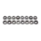 Edelbrock Valve Spring Retainers Steel Set of 16 thumbnail 1