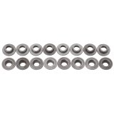 Edelbrock Valve Spring Retainers Steel Set of 16 thumbnail 2