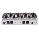 Edelbrock Cyl Head BBC Victor Jr 24 Deg Rect Port 300cc 106cc Combustion Chamber thumbnail 8