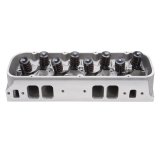 Edelbrock Cyl Head BBC Victor Jr 24 Deg Rect Port 300cc 106cc Combustion Chamber thumbnail 9