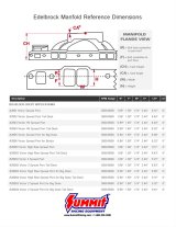 Edelbrock Manifold Big Victor II BBC w/ Edelbrock Profiler or Dart Big Chief Heads Dominator Flange thumbnail 2