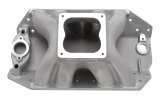 Edelbrock Manifold Big Victor II BBC w/ Edelbrock Profiler or Dart Big Chief Heads Dominator Flange thumbnail 5