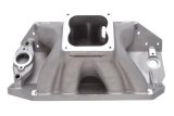 Edelbrock Manifold Big Victor II BBC w/ Edelbrock Profiler or Dart Big Chief Heads Dominator Flange thumbnail 7