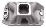 Edelbrock Manifold Big Victor II BBC w/ Edelbrock Profiler or Dart Big Chief Heads Dominator Flange thumbnail 8